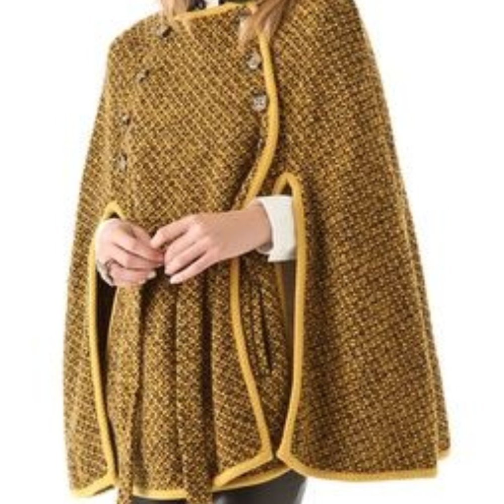 Alice & Olivia Wool Cape